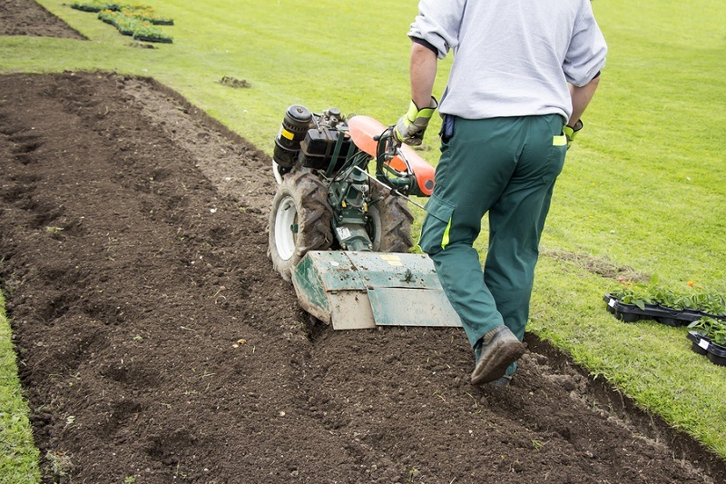 Delea Sod Farm installation step 2